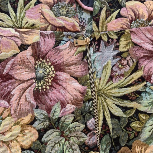 Topshop flower print tapestry mini  dress - Picture 13 of 15